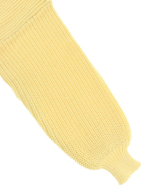 ALEXIA STAM(アリシアスタン)の「V Neck Knit Top & Cardigan Set/Vネックニットトップ&カーディガンセット(カーディガン/ボレロ・レディース・グレー/グリーン系その他/レモンイエロー・FREE)」の9枚目の写真