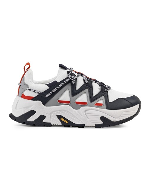 AIGLE（エーグル）の「ゴアテックス グイノ スニーカー（スニーカー・レディース・レッド系その他/ダークネイビー・39/37/38/36）」の3枚目の写真