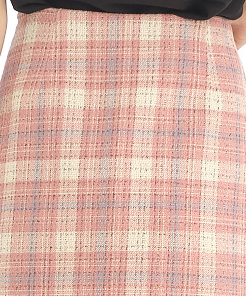 TITTY&CO.（ティティーアンドコー）の「ツイードチェックショートパンツ（その他パンツ・レディース・ピンク/イエロー/グリーン・SMALL/MEDIUM）」の12枚目の写真