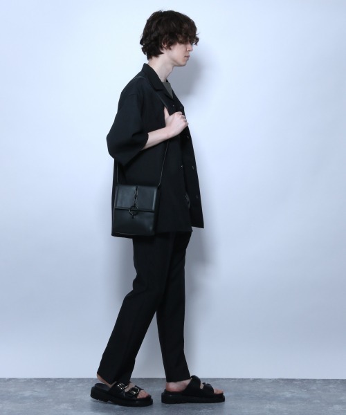 HARE(ハレ)の「フラップチェーンBAG(HARE)(ショルダーバッグ・メンズ・ブラック系その他/ブラック・FREE)」の15枚目の写真