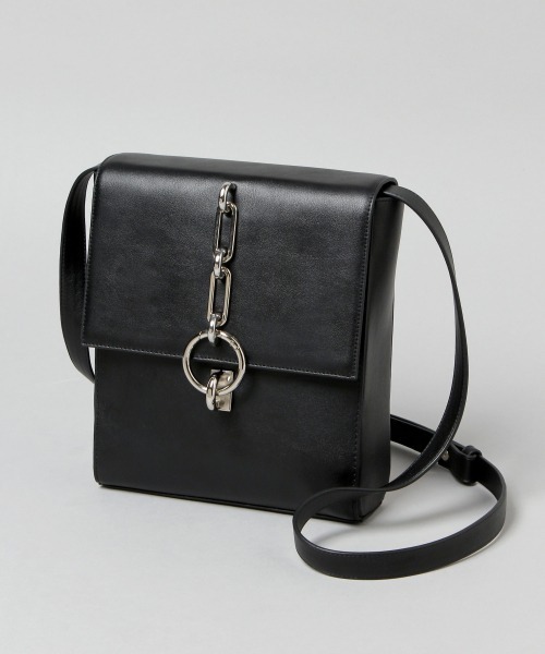 HARE(ハレ)の「フラップチェーンBAG(HARE)(ショルダーバッグ・メンズ・ブラック系その他/ブラック・FREE)」の7枚目の写真