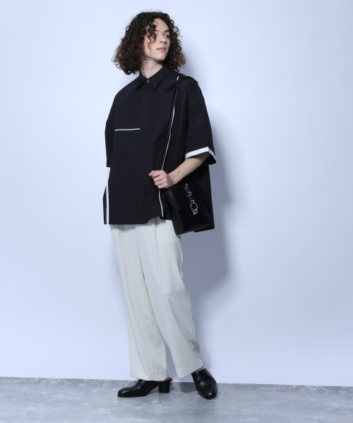 HARE(ハレ)の「フラップチェーンBAG(HARE)(ショルダーバッグ・メンズ・ブラック系その他/ブラック・FREE)」の8枚目の写真