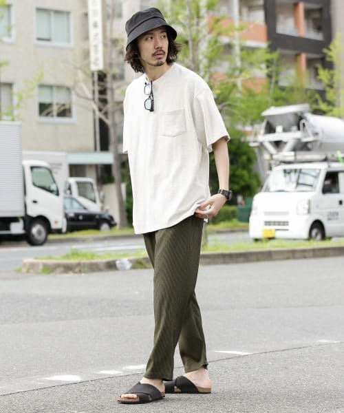 URBAN RESEARCH Sonny Label（アーバンリサーチサニーレーベル）の「『吸水速乾』クイックドライイージーアンクルパンツ（その他パンツ・メンズ・ブラック/ネイビー/カーキ・MEDIUM/LARGE）」の5枚目の写真