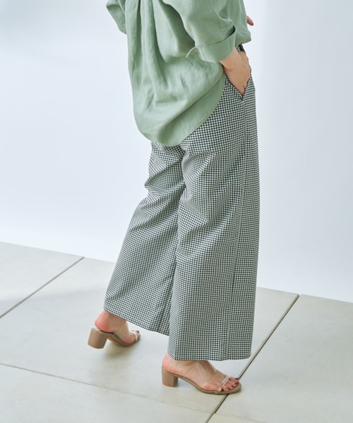 prose verse（プロズヴェール）の「ボタンアクセントマリンパンツ（その他パンツ・レディース・ブラック/オフホワイト/ブルー/モカ・ﾌﾘ-）」の22枚目の写真