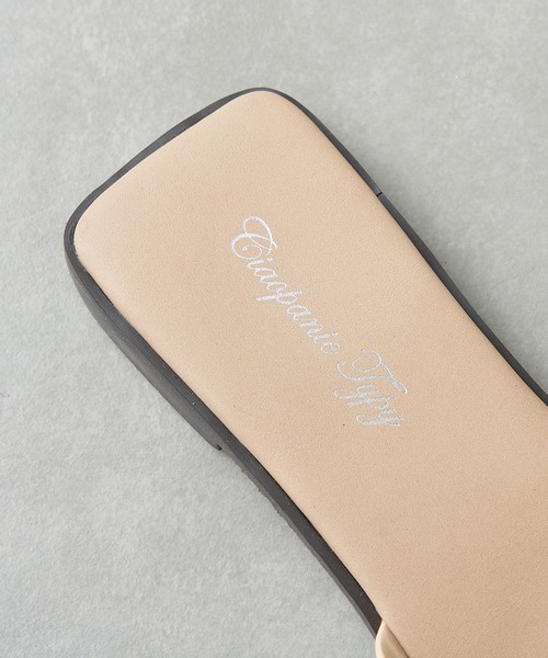 CIAOPANIC TYPY（チャオパニックティピー）の「編み込みサンダル（サンダル・レディース・ダークブラウン/モカ・38/36/37）」の9枚目の写真