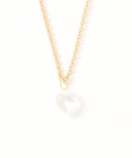 LOWRYS FARM（ローリーズファーム）の「ミニハートネックレス　950852（ネックレス・レディース・シルバー/ゴールド・FREE）」の2枚目の写真