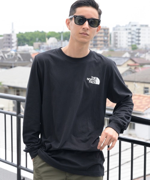 THE NORTH FACE(ザノースフェイス)の「THE NORTH FACE ボックスロゴロングスリーブT(Tシャツ/カットソー・メンズ・ホワイト/ブラック・SMALL/MEDIUM/LARGE/X-LARGE/X-SMALL)」の19枚目の写真