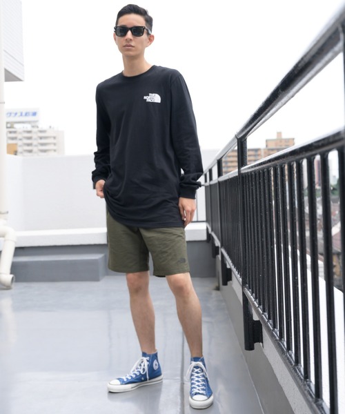 THE NORTH FACE(ザノースフェイス)の「THE NORTH FACE ボックスロゴロングスリーブT(Tシャツ/カットソー・メンズ・ホワイト/ブラック・SMALL/MEDIUM/LARGE/X-LARGE/X-SMALL)」の18枚目の写真