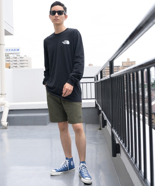 THE NORTH FACE(ザノースフェイス)の「THE NORTH FACE ボックスロゴロングスリーブT(Tシャツ/カットソー・メンズ・ホワイト/ブラック・SMALL/MEDIUM/LARGE/X-LARGE/X-SMALL)」の17枚目の写真