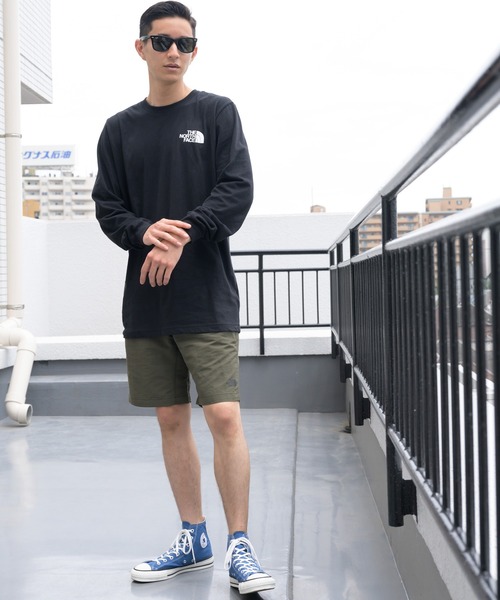 THE NORTH FACE(ザノースフェイス)の「THE NORTH FACE ボックスロゴロングスリーブT(Tシャツ/カットソー・メンズ・ホワイト/ブラック・SMALL/MEDIUM/LARGE/X-LARGE/X-SMALL)」の14枚目の写真