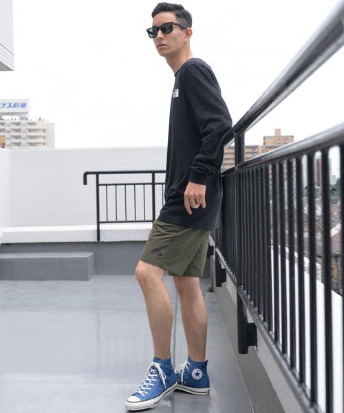 THE NORTH FACE(ザノースフェイス)の「THE NORTH FACE ボックスロゴロングスリーブT(Tシャツ/カットソー・メンズ・ホワイト/ブラック・SMALL/MEDIUM/LARGE/X-LARGE/X-SMALL)」の13枚目の写真