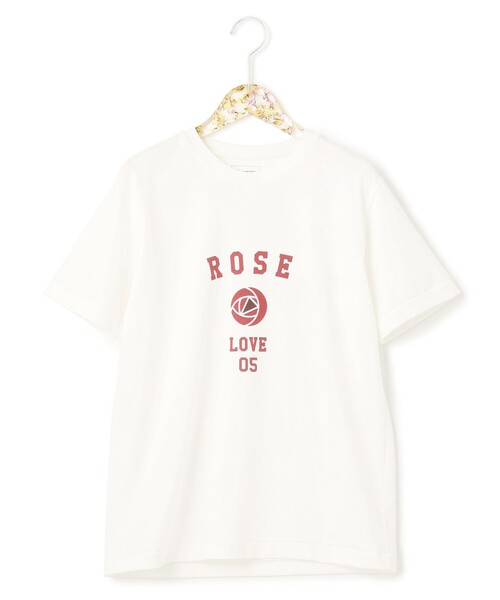 ANEVER(アンエバー)の「【BURNET】洗える SEASONAL FLOWERS Tシャツ(Tシャツ/カットソー・レディース・ホワイト/ホワイト系その他/ブルー系その他2/レッド/ブルー系/イエロー/オレンジ/グリーン/ブルー系その他/ローズ系/黄緑系/ピンク・46/38/36)」の11枚目の写真