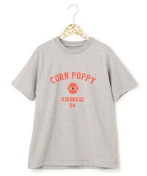 【BURNET】洗える　SEASONAL FLOWERS Tシャツ