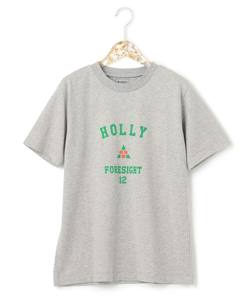 ANEVER(アンエバー)の「【BURNET】洗える SEASONAL FLOWERS Tシャツ(Tシャツ/カットソー・レディース・ホワイト/ホワイト系その他/ブルー系その他2/レッド/ブルー系/イエロー/オレンジ/グリーン/ブルー系その他/ローズ系/黄緑系/ピンク・46/38/36)」の4枚目の写真