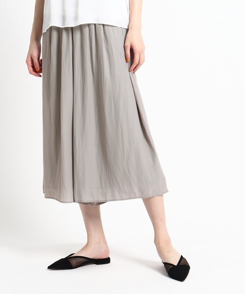 セール Chance クードシャンス のその他パンツ 洗える その他パンツ リラクシーガウチョパンツ その他パンツ Chance
