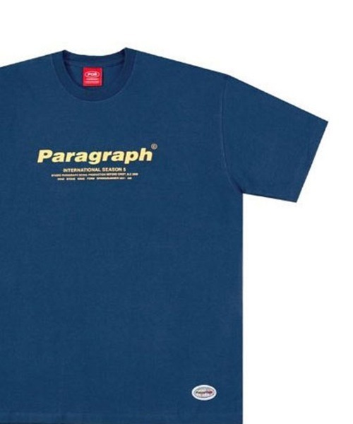 Paragraph（パラグラフ）の「Paragraph-SSTEE【NO.28】/パラグラフ ロゴ 半袖Tシャツ（Tシャツ/カットソー・メンズ・ホワイト/ブラック/グリーン/ネイビー・FREE）」の4枚目の写真