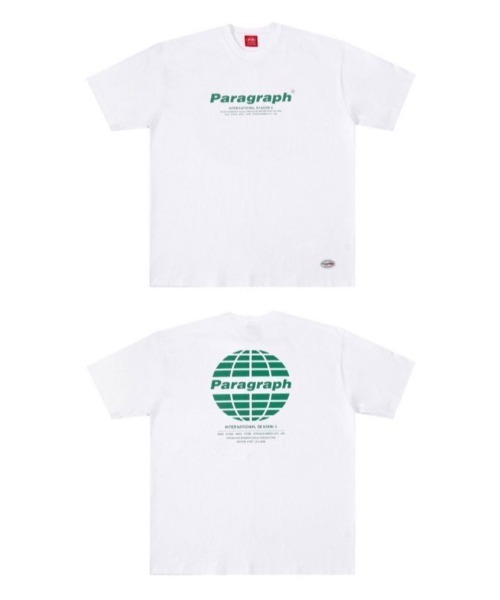 Paragraph（パラグラフ）の「Paragraph-SSTEE【NO.28】/パラグラフ ロゴ 半袖Tシャツ（Tシャツ/カットソー・メンズ・ホワイト/ブラック/グリーン/ネイビー・FREE）」の6枚目の写真