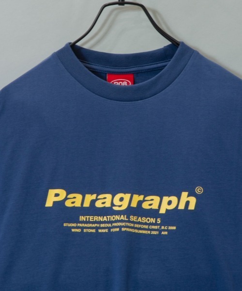 Paragraph（パラグラフ）の「Paragraph-SSTEE【NO.28】/パラグラフ ロゴ 半袖Tシャツ（Tシャツ/カットソー・メンズ・ホワイト/ブラック/グリーン/ネイビー・FREE）」の17枚目の写真