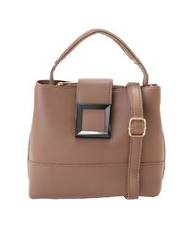 dazzlin | スクエアパーツバッグ(ハンドバッグ)