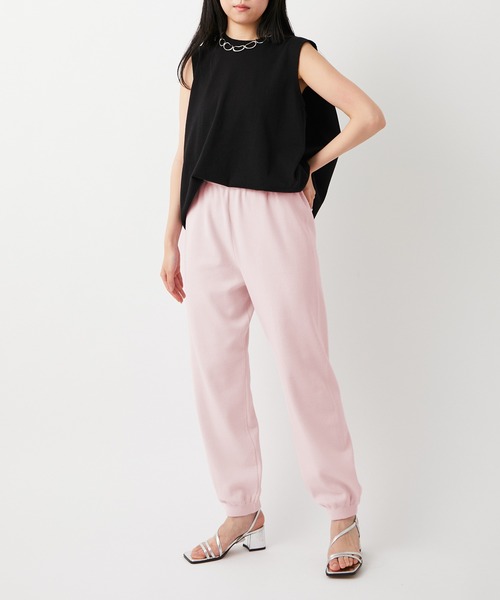 ADAM ET ROPE'（アダムエロペ）の「【セットアップ対応】メンアセリネンニットパンツ（その他パンツ・レディース・ブラック/ベージュ/ピンク・FREE）」の13枚目の写真