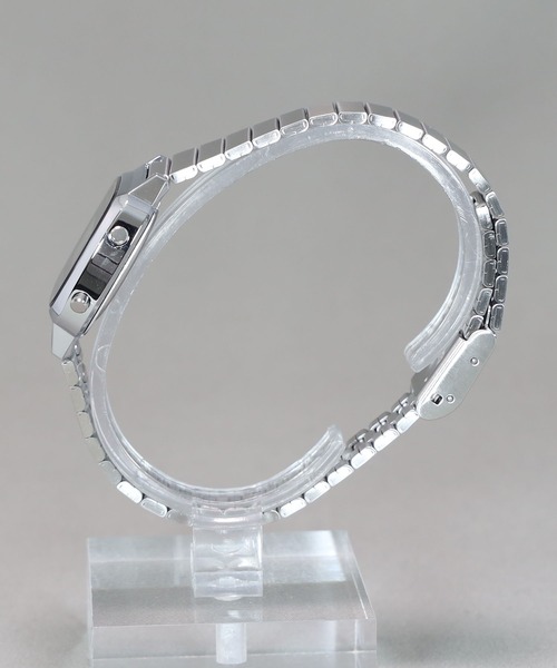 CASIO(カシオ)の「CASIO Collection / LA670WA-1A2JF(デジタル腕時計・レディース・ブラック×シルバー・FREE)」の7枚目の写真