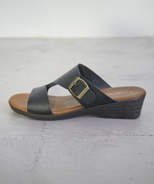 Fashion Letter(ファッションレター)の「日本製フラットサンダル 痛くないサンダル(サンダル・レディース・ブラック/ダークブラウン/ベージュ/グリーン/レンガ・LL/S/M/L)」の19枚目の写真