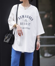 JEANASIS | フットボールロゴBIGTEE/216225(Tシャツ/カットソー)