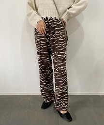 CAPRICIEUX LE'MAGE | 〈新色追加/ブルー・パープル・ブラウン〉イージーストレートパンツ(その他パンツ)