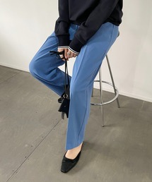 CAPRICIEUX LE'MAGE | 〈新色追加/ブルー・パープル・ブラウン〉イージーストレートパンツ(その他パンツ)