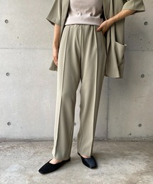 CAPRICIEUX LE'MAGE | 〈新色追加 / グリーン〉イージーストレートパンツ(その他パンツ)