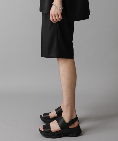 city(シティ)の「アムンゼンショーツ/AMUNDSEN SHORTS(その他パンツ・メンズ・ライトグレー/ブラック・1/2)」の9枚目の写真