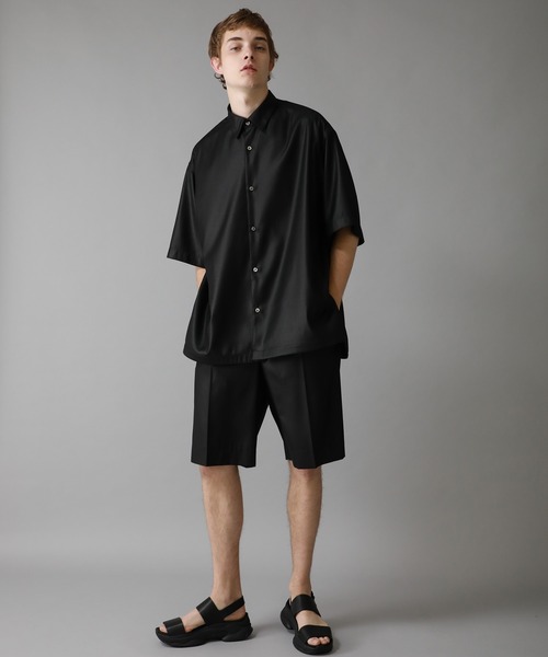 city(シティ)の「アムンゼンショーツ/AMUNDSEN SHORTS(その他パンツ・メンズ・ライトグレー/ブラック・1/2)」の6枚目の写真