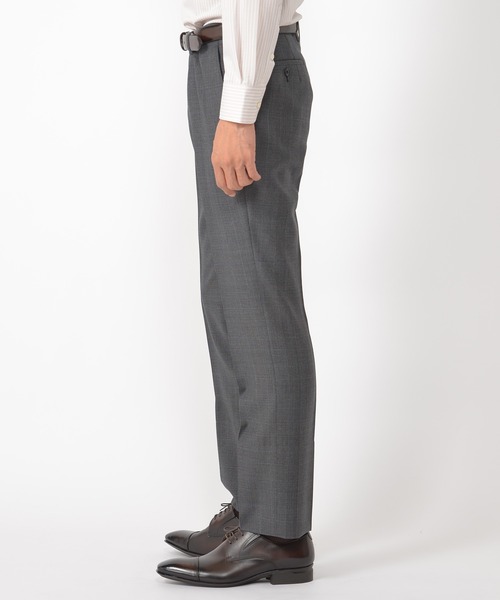 CROWDED CLOSET（クラウデッドクローゼット）の「＜伊REDA（レダ）＞グレンチェック柄アクティブスーツ／別売りベストあり／2ピースビジネスセットアップスーツ（セットアップ・メンズ・グレー/ネイビー・01/02/03/04）」の19枚目の写真