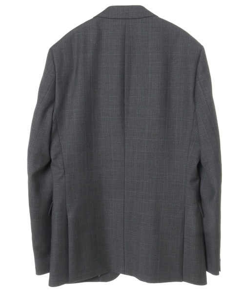 CROWDED CLOSET（クラウデッドクローゼット）の「＜伊REDA（レダ）＞グレンチェック柄アクティブスーツ／別売りベストあり／2ピースビジネスセットアップスーツ（セットアップ・メンズ・グレー/ネイビー・01/02/03/04）」の10枚目の写真