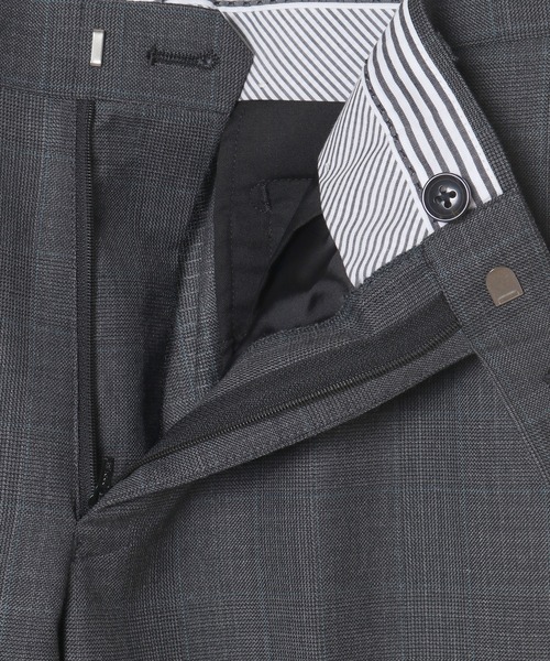 CROWDED CLOSET（クラウデッドクローゼット）の「＜伊REDA（レダ）＞グレンチェック柄アクティブスーツ／別売りベストあり／2ピースビジネスセットアップスーツ（セットアップ・メンズ・グレー/ネイビー・01/02/03/04）」の22枚目の写真