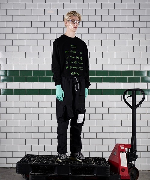 AA/C(ダブルエーシー)の「【AA/C】VARIETY SYMBOL LONGSLEEVE 19SE2013(Tシャツ/カットソー・メンズ・ブラック/ライトブルー・L/S/M)」の11枚目の写真