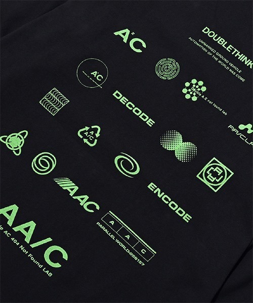 AA/C(ダブルエーシー)の「【AA/C】VARIETY SYMBOL LONGSLEEVE 19SE2013(Tシャツ/カットソー・メンズ・ブラック/ライトブルー・L/S/M)」の21枚目の写真