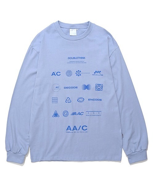 AA/C(ダブルエーシー)の「【AA/C】VARIETY SYMBOL LONGSLEEVE 19SE2013(Tシャツ/カットソー・メンズ・ブラック/ライトブルー・L/S/M)」の22枚目の写真