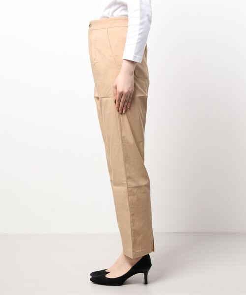 shop DADA(ショップダダ)の「バックスリットパンツ(1S12-7189)(その他パンツ・レディース・ブラック/ベージュ/カーキ・FREE)」の4枚目の写真