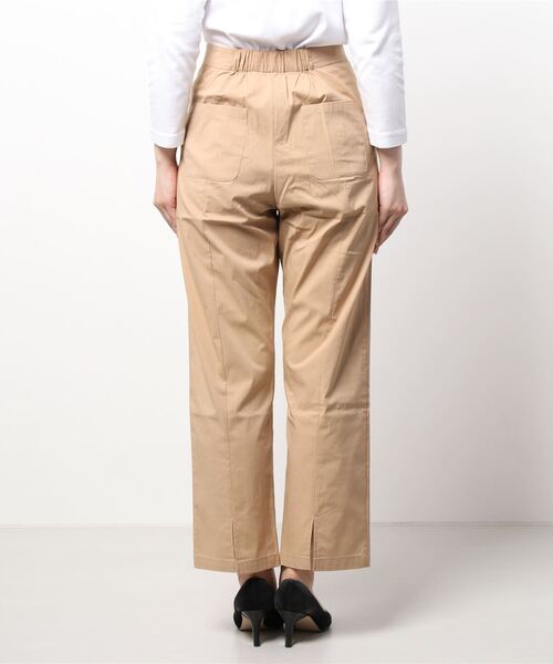 shop DADA(ショップダダ)の「バックスリットパンツ(1S12-7189)(その他パンツ・レディース・ブラック/ベージュ/カーキ・FREE)」の5枚目の写真