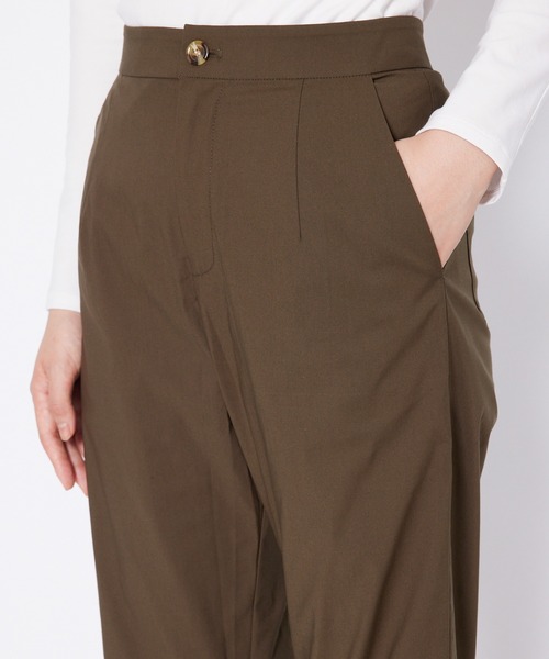 shop DADA(ショップダダ)の「バックスリットパンツ(1S12-7189)(その他パンツ・レディース・ブラック/ベージュ/カーキ・FREE)」の20枚目の写真