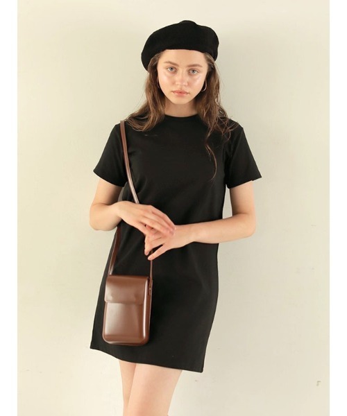 ACYM（アシーム）の「Minimal T shirt ワンピース（ワンピース・レディース・ホワイト/ブラック・FREE）」の6枚目の写真