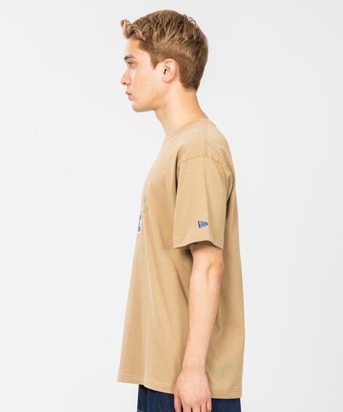 XLARGE（エクストララージ）の「XLARGE×NEWERA×DODGERS S/S CREW NECK TEE（Tシャツ/カットソー・メンズ・ブラック/ホワイト/ベージュ・XL/L/S/M）」の5枚目の写真