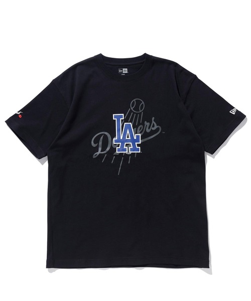 XLARGE（エクストララージ）の「XLARGE×NEWERA×DODGERS S/S CREW NECK TEE（Tシャツ/カットソー・メンズ・ブラック/ホワイト/ベージュ・XL/L/S/M）」の7枚目の写真
