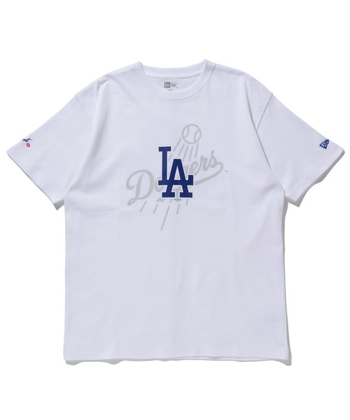XLARGE（エクストララージ）の「XLARGE×NEWERA×DODGERS S/S CREW NECK TEE（Tシャツ/カットソー・メンズ・ブラック/ホワイト/ベージュ・XL/L/S/M）」の18枚目の写真
