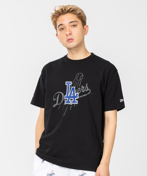 XLARGE（エクストララージ）の「XLARGE×NEWERA×DODGERS S/S CREW NECK TEE（Tシャツ/カットソー・メンズ・ブラック/ホワイト/ベージュ・XL/L/S/M）」の20枚目の写真