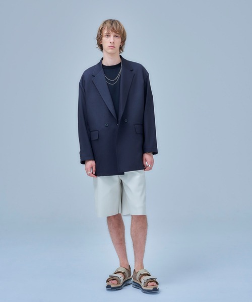 ★ウール　極美品　未使用級　テーラードジャケット　ユナイテッドトウキョウ ダスティーロングJK（テーラードジャケット）｜UNITED TOKYO