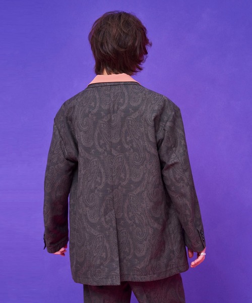 UNITED TOKYO（ユナイテッドトウキョウ）の「ダスティーロングJK（テーラードジャケット・メンズ・ブラック/ダークグリーン・1/2）」の20枚目の写真