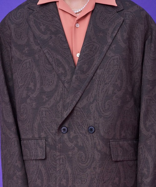 UNITED TOKYO（ユナイテッドトウキョウ）の「ダスティーロングJK（テーラードジャケット・メンズ・ブラック/ダークグリーン・1/2）」の22枚目の写真