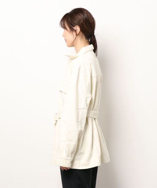 FIG&VIPER(フィグアンドバイパー)の「カツラギZIP JK(その他アウター・レディース・カーキ/アイボリー/ブラック・FREE)」の5枚目の写真